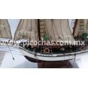 Hermoso Barco para coleccionistas detallado 100% medida 70x12x70cc alto Varios image