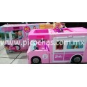 Barbie Dreamcamper Auto Choche Casa Lancha Tobogan 3 En 1 60 piezas